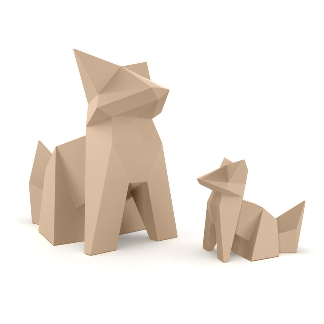 Escultura de polietileno PE ORIGAMI KOKITSUNE - Vondom - Imagen 5