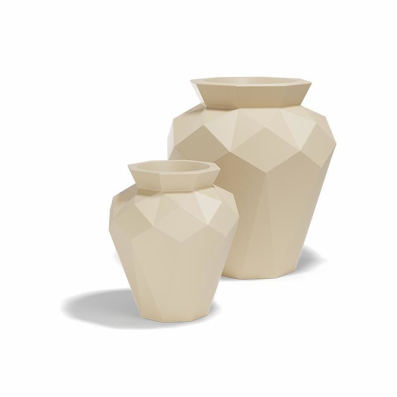 Jardinera de polietileno ORIGAMI HANAMI - Vondom - Imagen 3