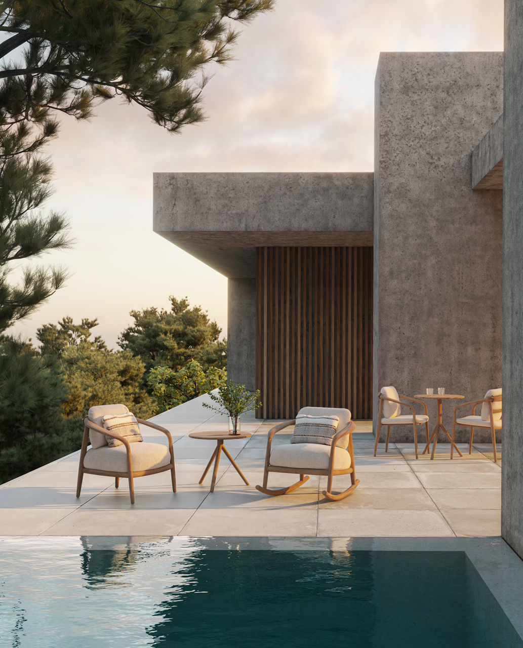 Silla de jardín contemporánea FUSTA BUTACA - Vondom - Imagen 3