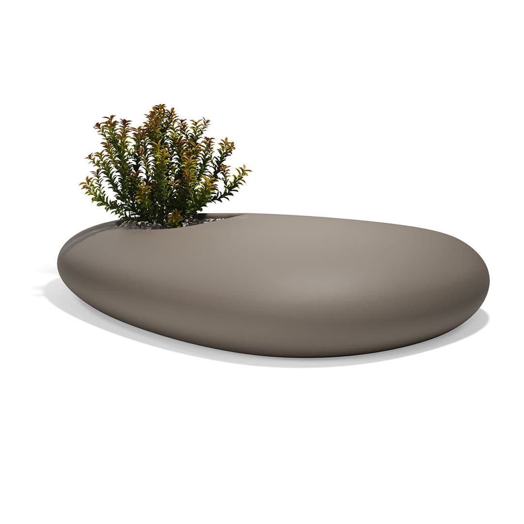 Banco para jardín de diseño original STONE - Vondom - Imagen 5