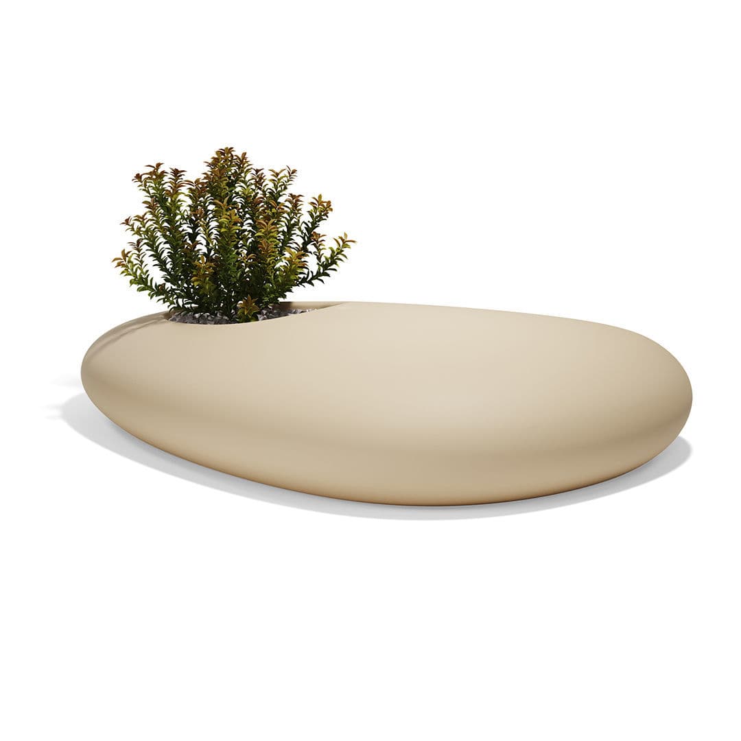 Banco para jardín de diseño original STONE - Vondom - Imagen 6