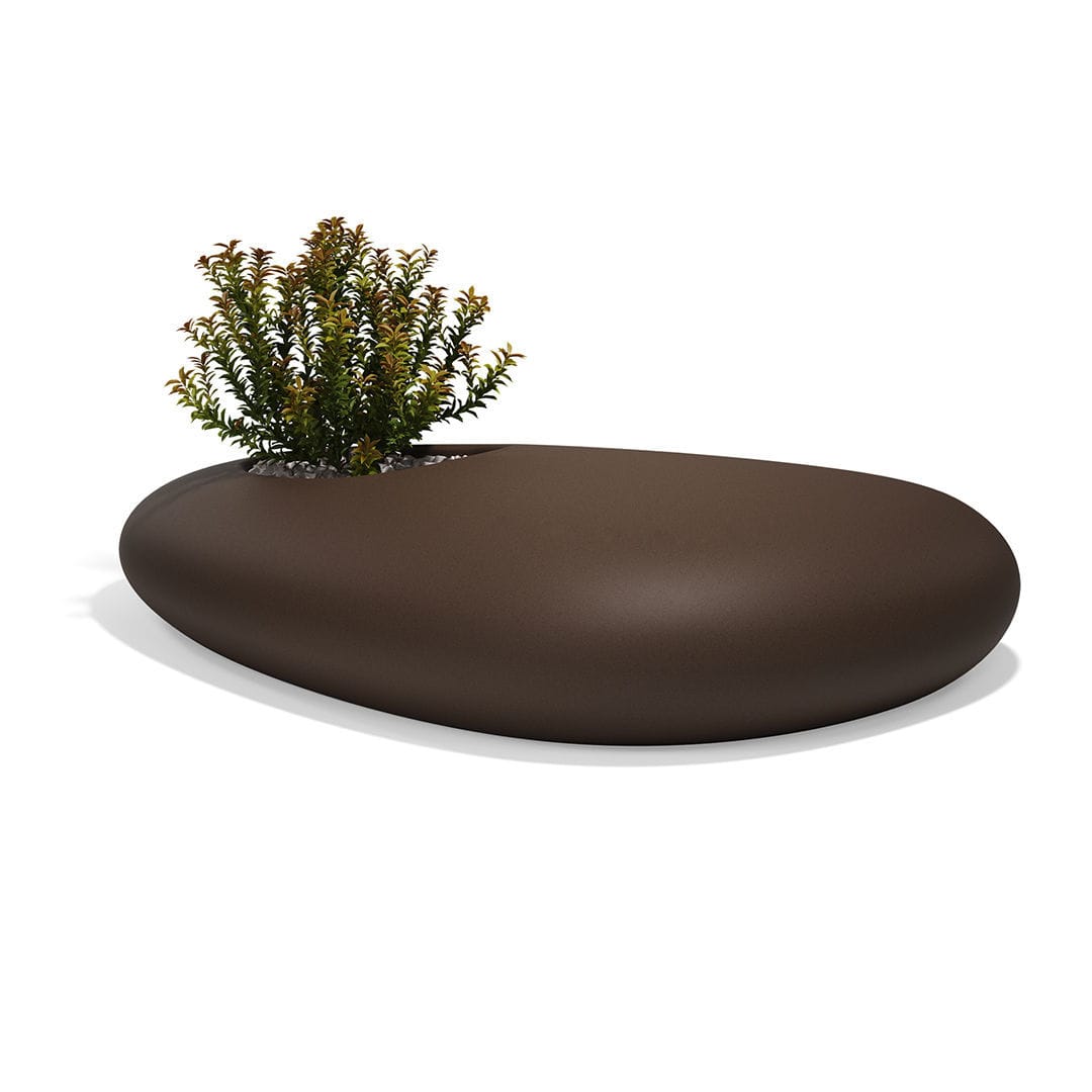 Banco para jardín de diseño original STONE - Vondom - Imagen 9