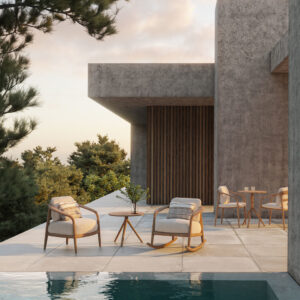 Sillón contemporáneo FUSTA - Vondom
