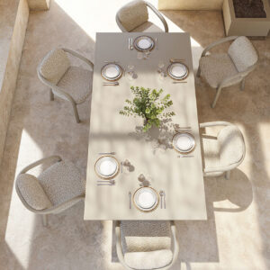 Mesa de comedor moderna GUM/MEL - Vondom