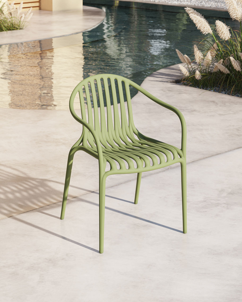 Silla de diseño orgánico PALM - Vondom - Imagen 2
