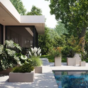 Jardinera de polietileno LAND - Vondom