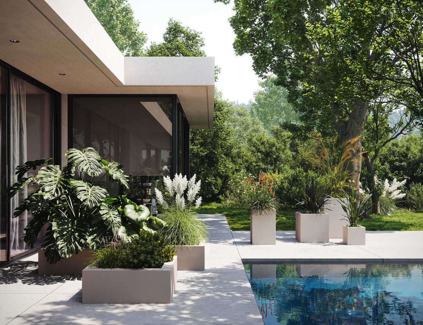 Jardinera de polietileno LAND - Vondom
