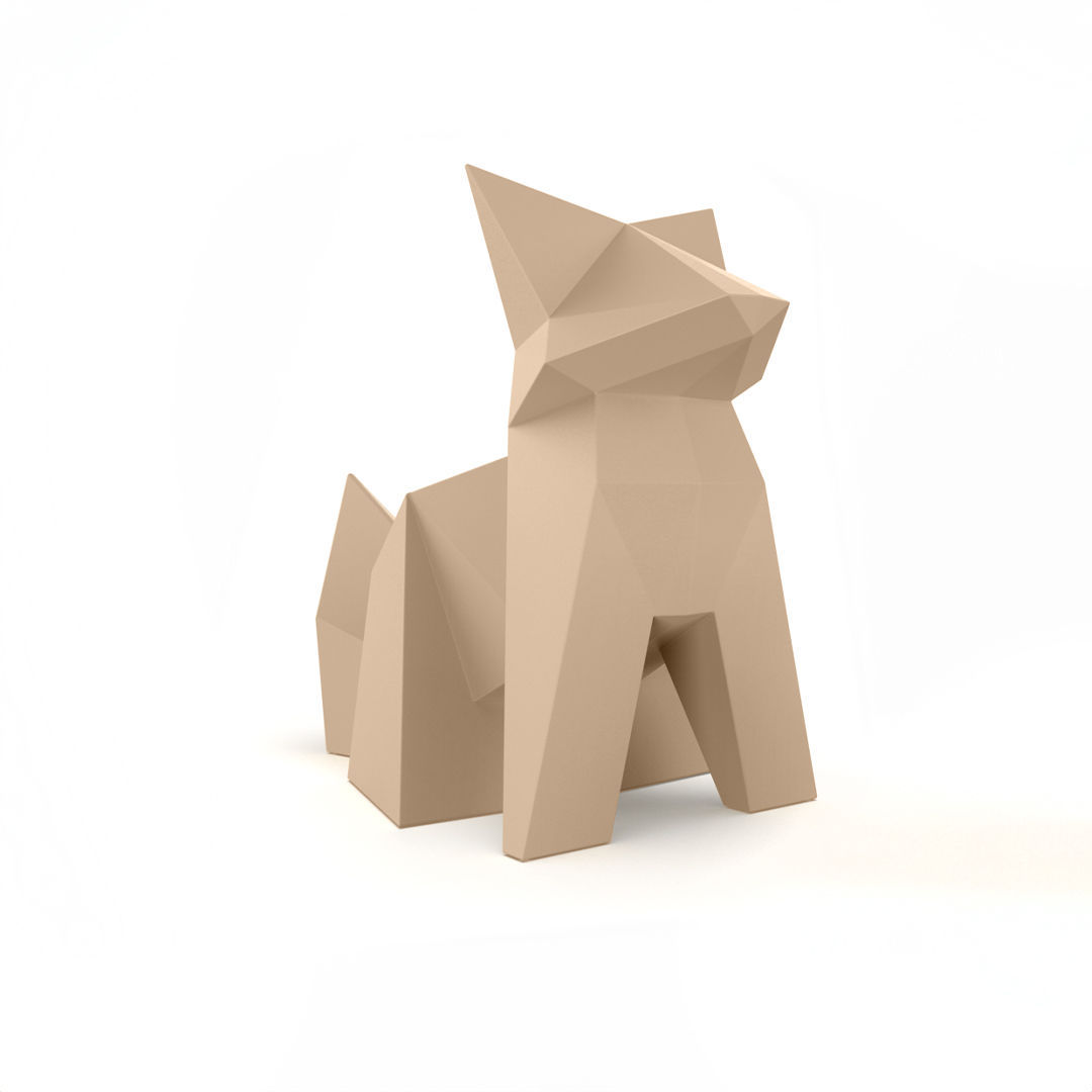 Escultura de polietileno PE ORIGAMI KOKITSUNE - Vondom - Imagen 6