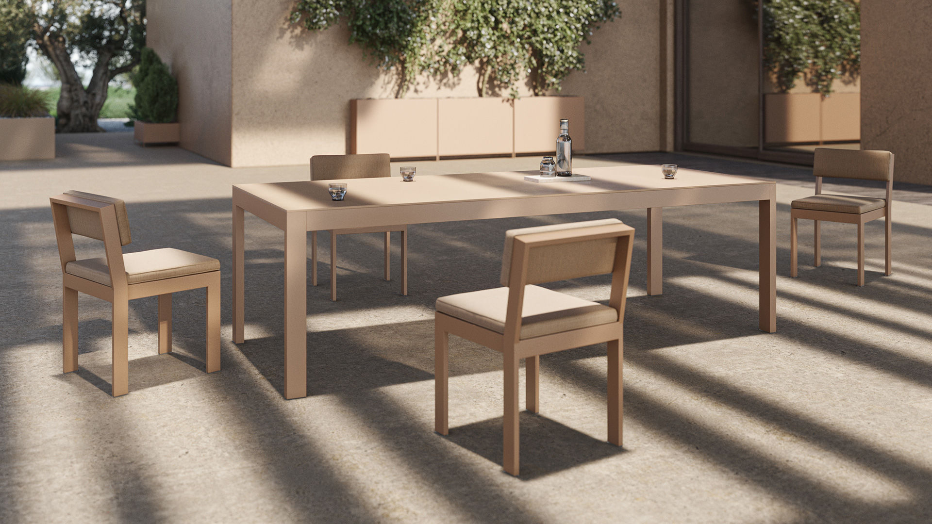 Silla de jardín contemporánea Posidonia - Vondom - Imagen 2