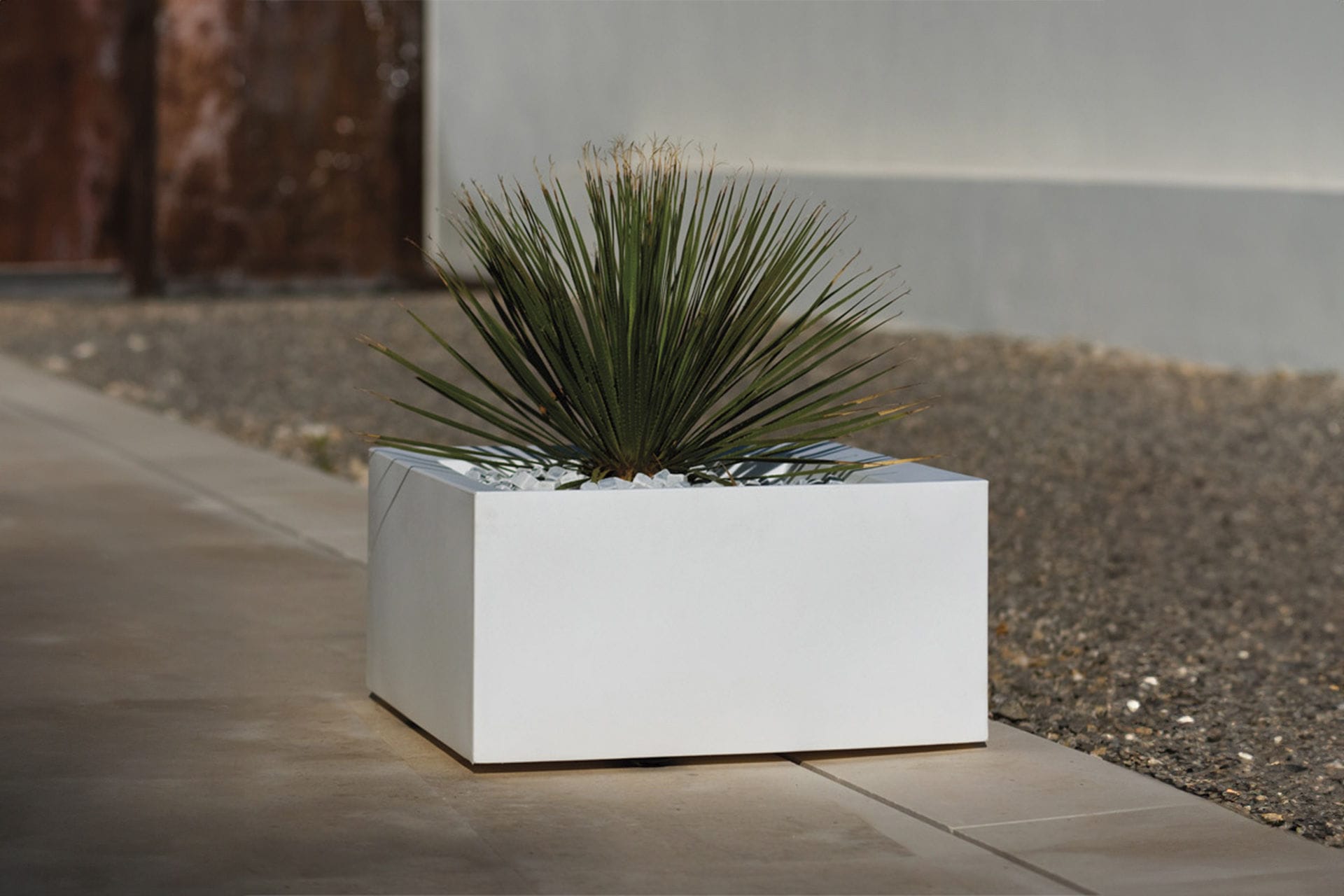 Jardinera de polietileno LAND - Vondom - Imagen 3