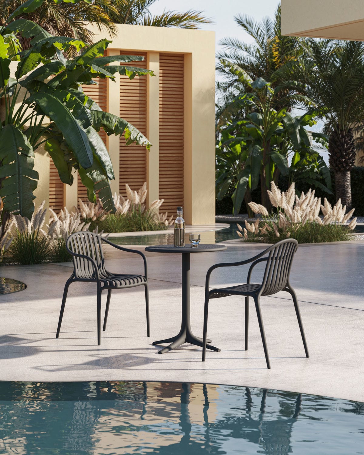 Silla de diseño orgánico PALM - Vondom - Imagen 3