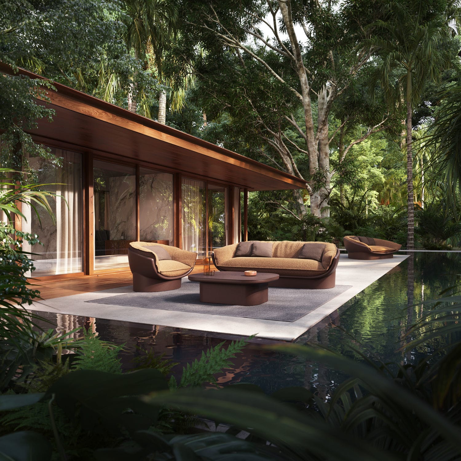 Sofá contemporáneo Luna - Vondom - Imagen 2