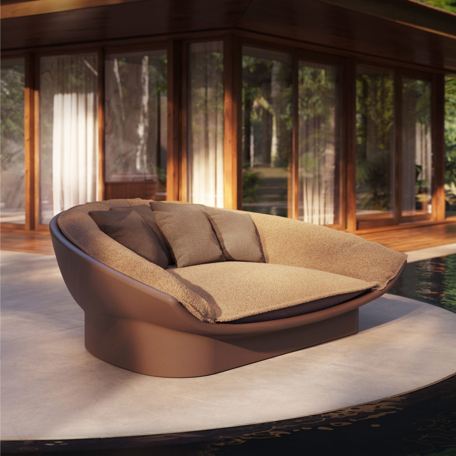 Diván contemporáneo Luna - Vondom