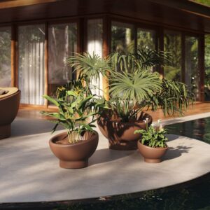 Jardinera de polietileno LUNA PLANTERS - Vondom
