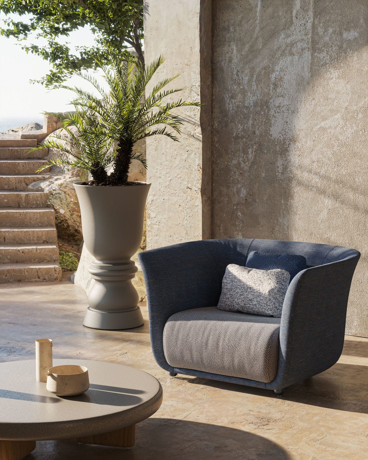 Sillón contemporáneo SUAVE - Vondom