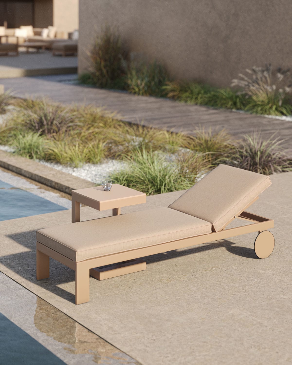 Tumbona de aluminio Posidonia - Vondom - Imagen 3