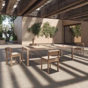 Mesa de comedor contemporánea POSIDONIA - Vondom
