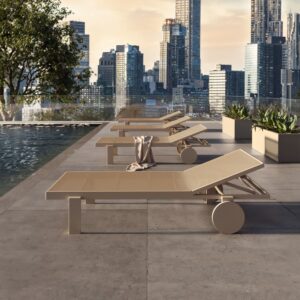 Tumbona de estilo art déco GATSBY - Vondom