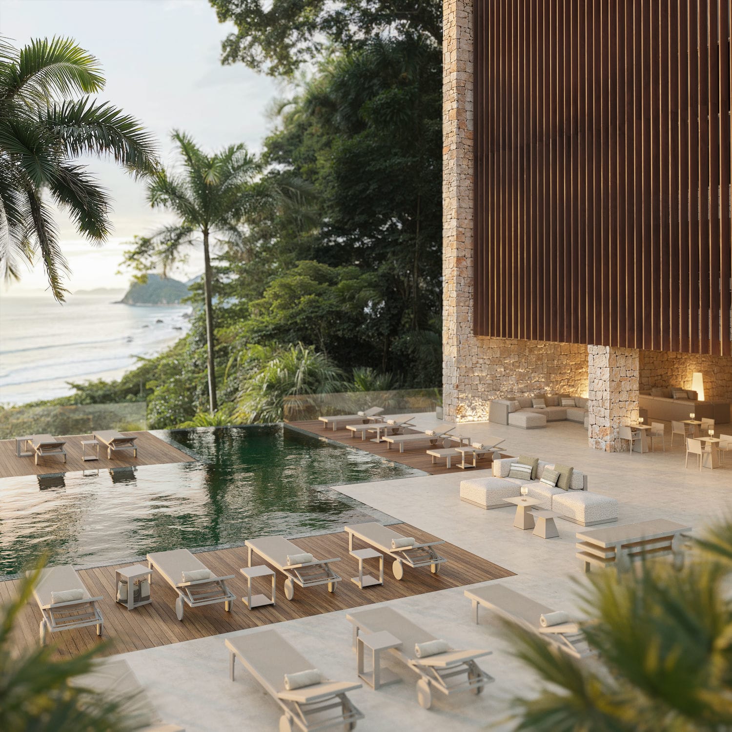 Tumbona de estilo art déco GATSBY - Vondom - Imagen 2