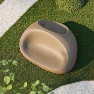 Sofá de diseño original STONE DOBLE SOFA - Vondom