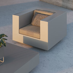 Sillón contemporáneo VELA - Vondom