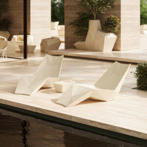 Tumbona de diseño original FAZ - Vondom