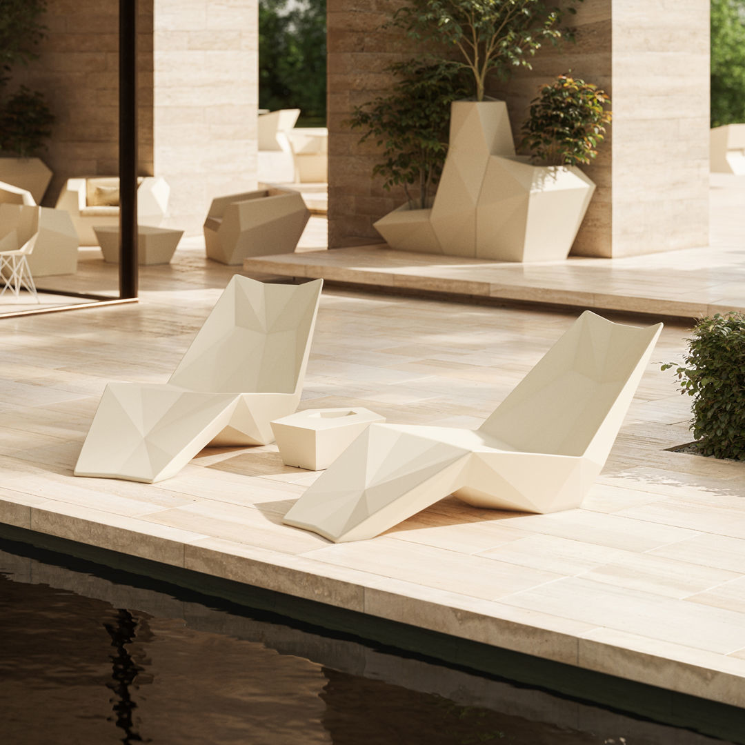 Tumbona de diseño original FAZ - Vondom