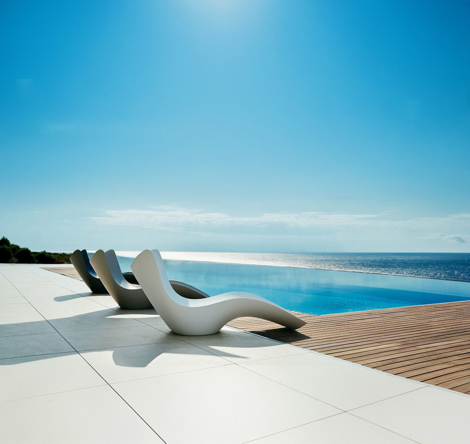 Tumbona de diseño original SURF - Vondom