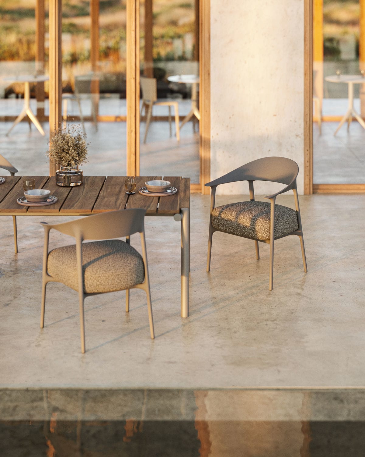 Mesa de centro contemporánea AFRICA - Vondom