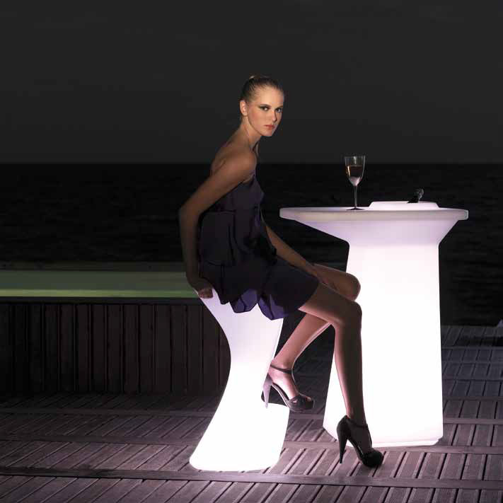Mesa alta de diseño original NOMA - Vondom - Imagen 3