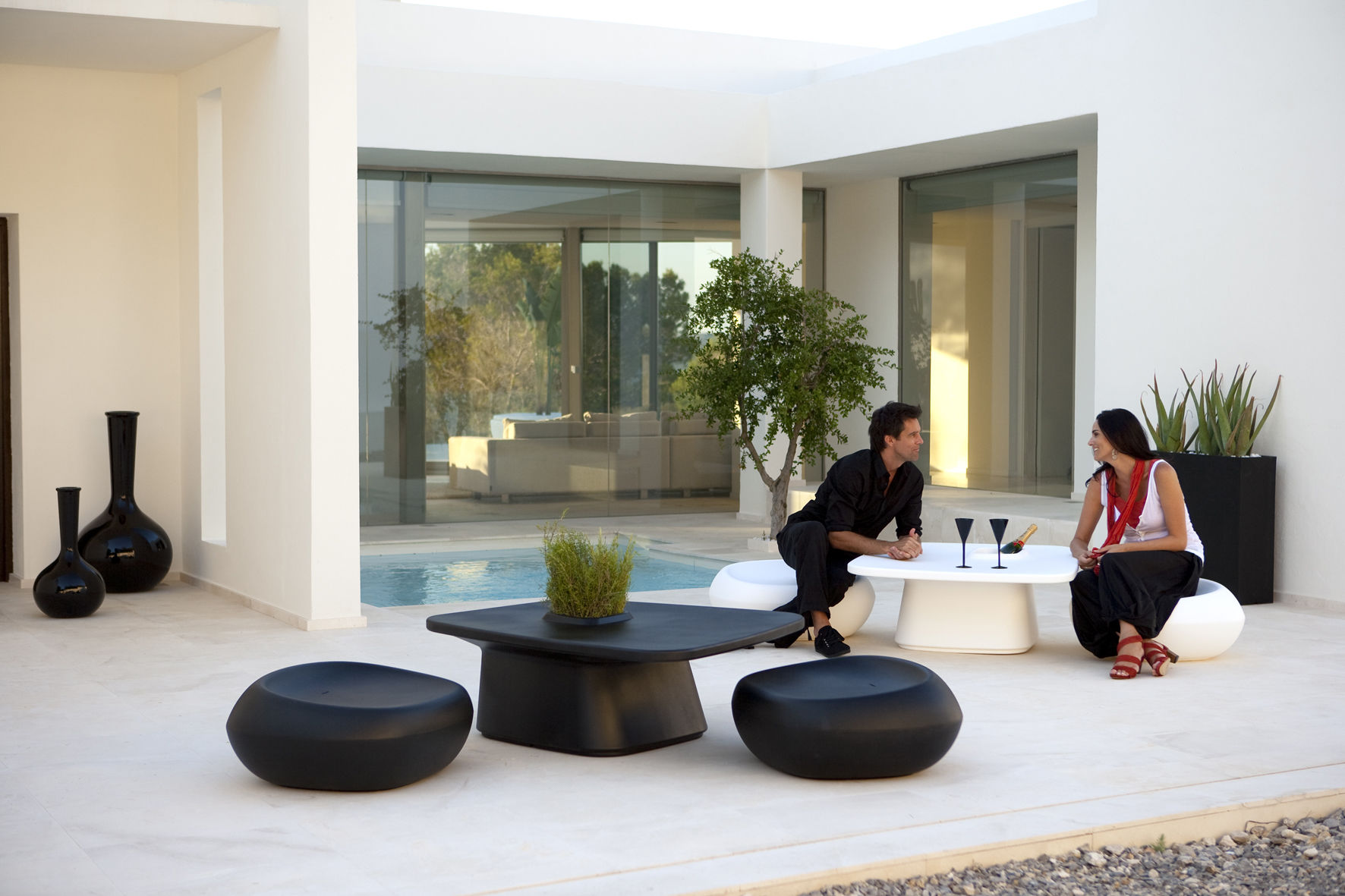 Mesa de centro contemporánea NOMA - Vondom - Imagen 3