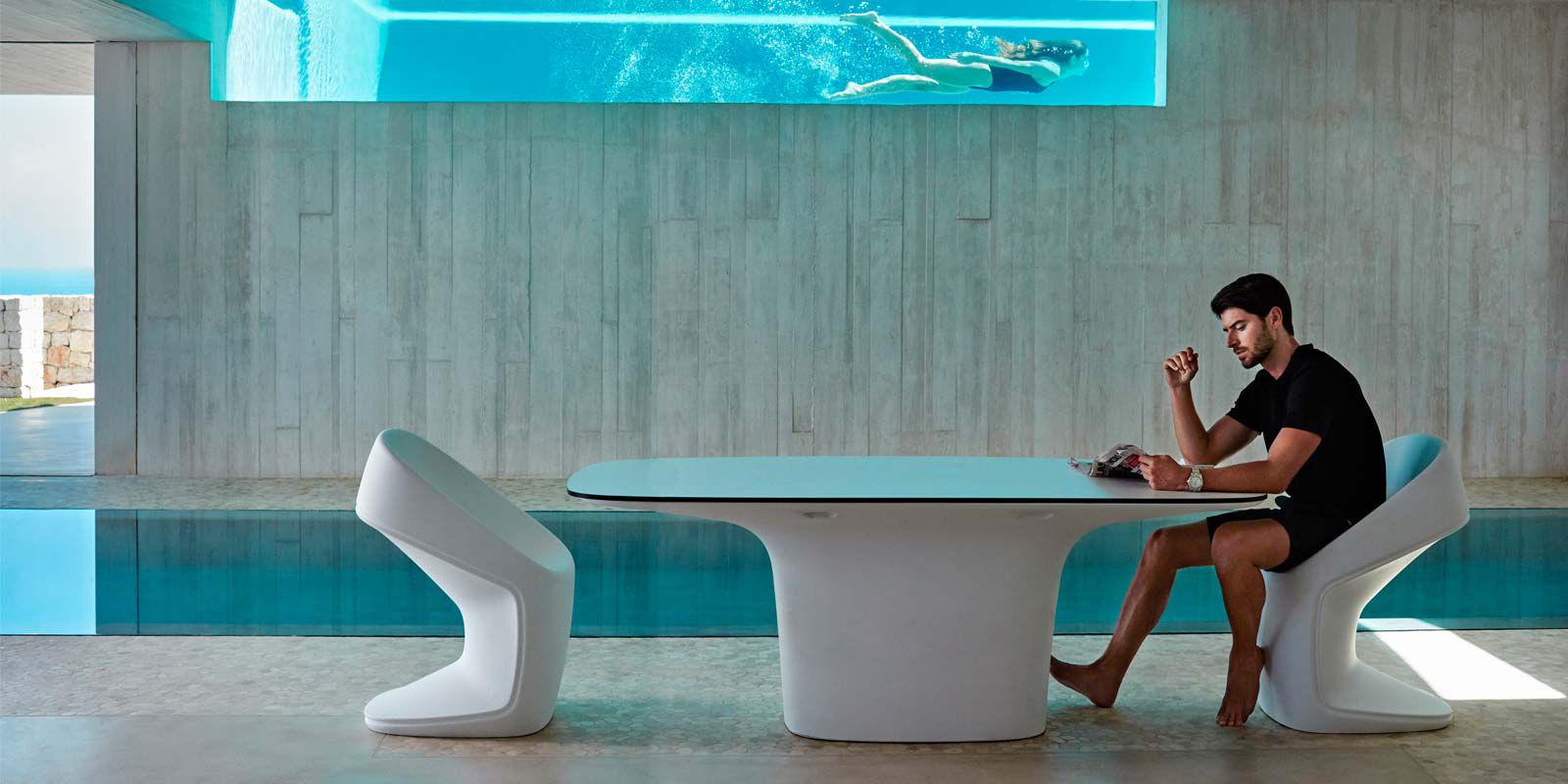 Silla de diseño original UFO - Vondom - Imagen 3