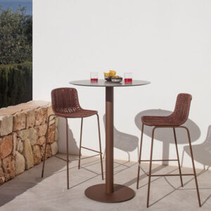 Silla de bar contemporánea LAPALA - Expormim