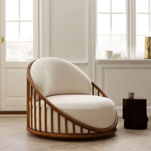 Sillón contemporáneo CASK - Expormim