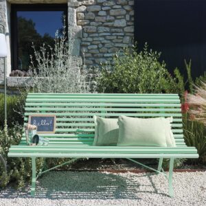 Banco para jardín contemporáneo LOUISIANE - Fermob