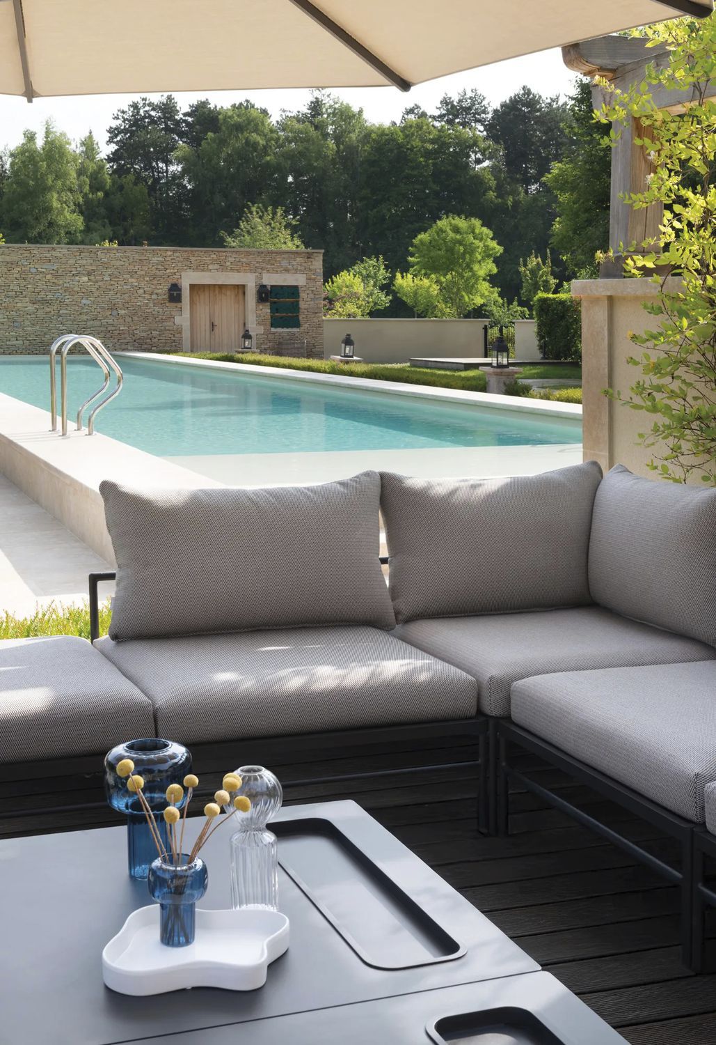 Sillón contemporáneo RIVAGE sin reposabrazos - Fermob - Imagen 6