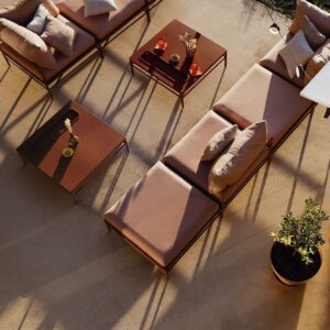 Sillón contemporáneo RIVAGE sin reposabrazos - Fermob