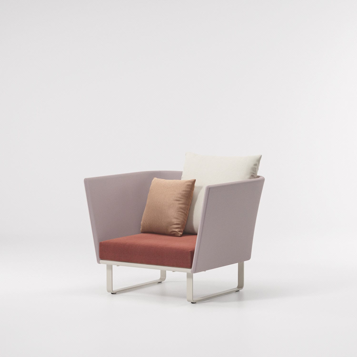 Sillón contemporáneo BITTA de teca - Kettal