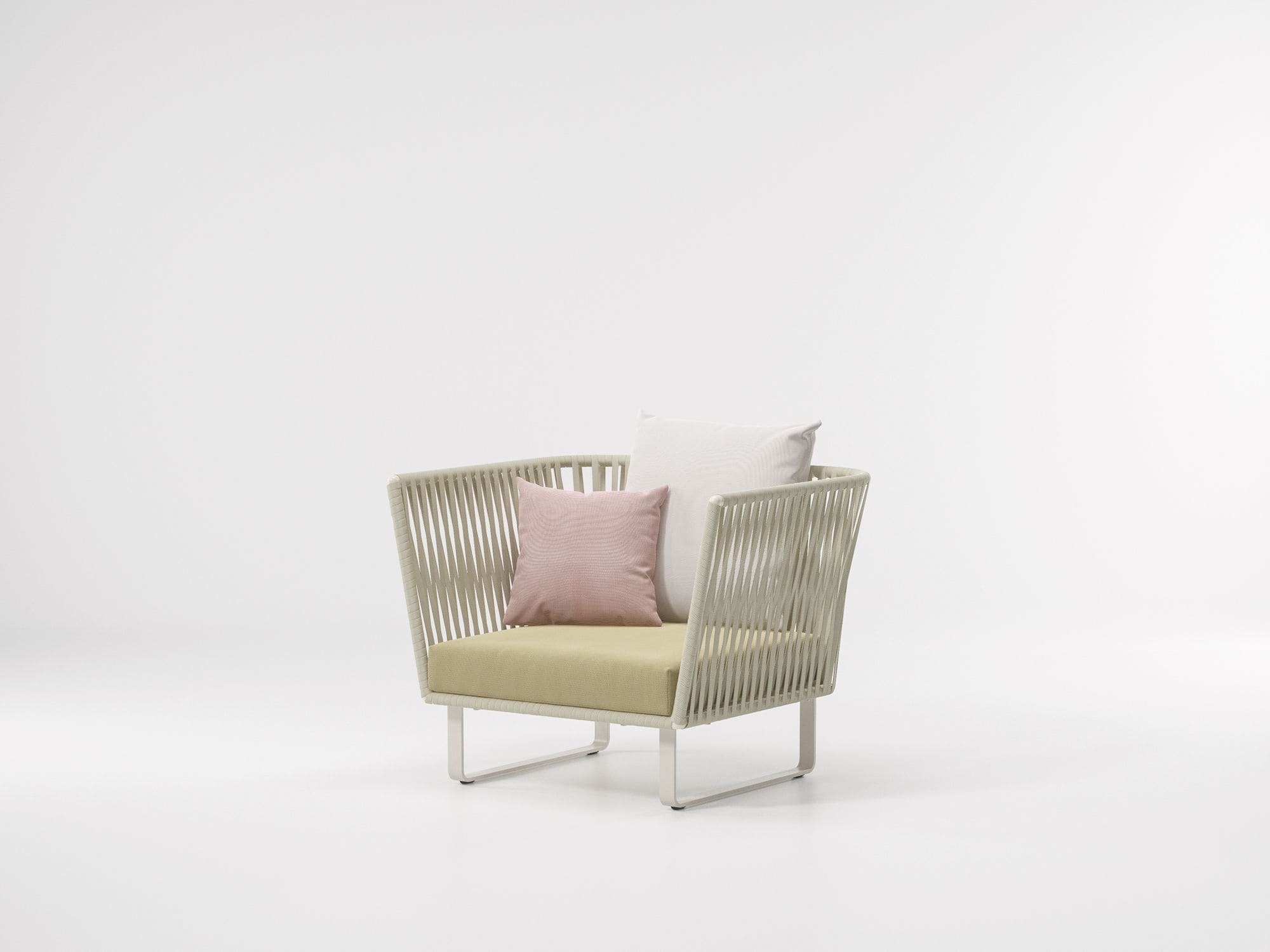 Sillón contemporáneo BITTA de teca - Kettal - Imagen 2