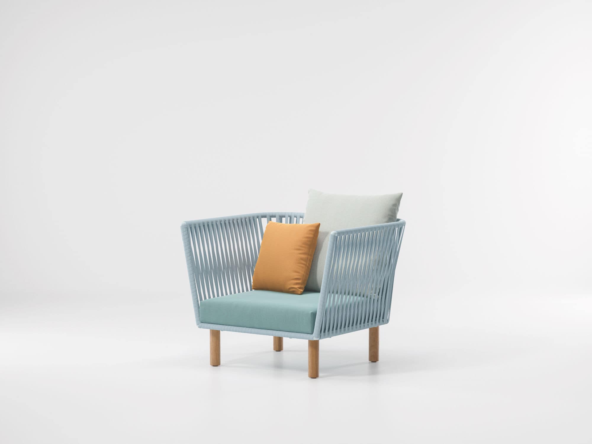 Sillón contemporáneo BITTA de teca - Kettal - Imagen 3