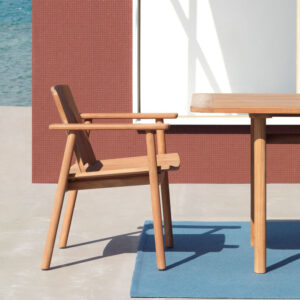 Silla de comedor contemporánea RIVA - Kettal