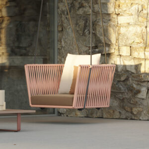 Sillón contemporáneo BITTA de cuerda - Kettal
