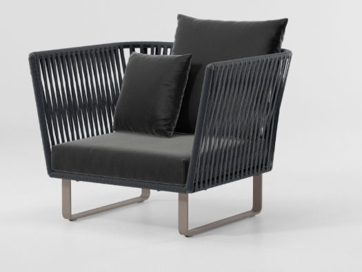 Sillón contemporáneo BITTA de teca - Kettal - Imagen 8