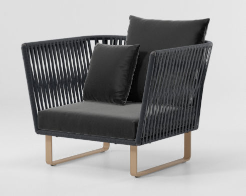 Sillón contemporáneo BITTA de teca - Kettal - Imagen 15