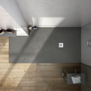 Plato de ducha rectangular Base Slate - Acquabella