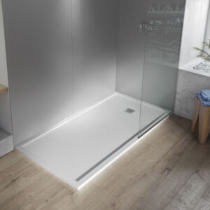 Plato de ducha rectangular Arq Zero - Acquabella
