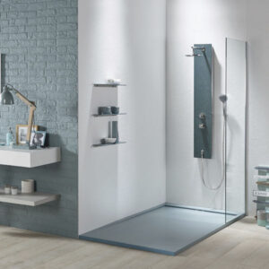 Plato de ducha rectangular Duo Slate - Acquabella