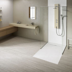 Plato de ducha rectangular Prisma Slate - Acquabella