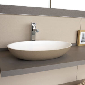 Lavabo sobre mueble On-Top ovalado - Acquabella