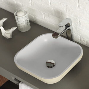 Lavabo sobre mueble On-Top cuadrado - Acquabella